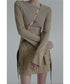 Asymmetric Cut-Out Hook Cardigan
